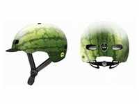 Nutcase Fahrradhelm Street Mips , Wassermelone - Grün, M