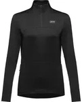 GORE WEAR Everyday Thermo 1/4-Zip Damen BLACK BLACK 40 - 40