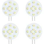 4x LED Lampe G4 warmwei&szlig; 3W / 20W 200lm GU4 Leuchtmittel 12V Stiftsockel SEBSON