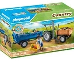 PLAYMOBIL Country 71249 Traktor mit H&auml;nger - Bunt