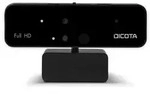 DICOTA Webcam PRO Face Recognition - Webcam - Farbe - 1920 x 1080 - 1080p - Audio -