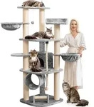 HAPPYPET Gro&szlig;er Kratzbaum Stabil 'Parker' 171 cm - 11 cm St&auml;mme, Gro&szlig;e