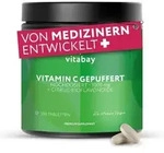 Vitabay Vitamin C 1000 mg &ndash; 500 vegane Retardtabletten mit Citrus-Bioflavonoiden
