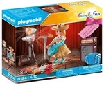 PLAYMOBIL FamilyFun Country S&auml;ngerin, 4 Jahr(e), Mehrfarbig, Kunststoff - Gold