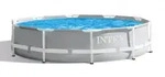 INTEX 26720, Intex Pool Prism Frame - Schwimmbad-Angebot - 427x107 cm Grau