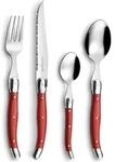 Lou Laguiole 24-tlg. Besteckset TRADITION - Rot