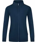 JAKO Damen Sweatjacke Doubletex, Farbe:marine, Gr&ouml;&szlig;e:40 - Blau - 40