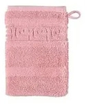 Caw&ouml; Waschhandschuh Noblesse 1001 ros&eacute; - Schwarz