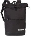 Bench Roll Top Rucksack Kurierrucksack Daypack Backpack 64180 - Schwarz