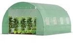 VOUNOT&reg; Gew&auml;chshaus Foliengew&auml;chshaus Winterfest Tomatenhaus Folientunnel, 4x3x2m