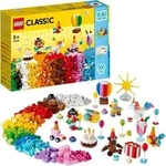 LEGO 11029 Classic Party Kreativ-Bauset Bausteine-Box, Familienspiele zum gemeinsamen