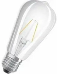 Osram LED Filament Edison ST64 Leuchtmittel 2W = 25W E27 klar warmwei&szlig; 2700K