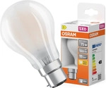 Osram ST CLAS A 75 7.5 W/2700 K B22D LED-Lampe, Birnenform, Sockel B22, 7,5...