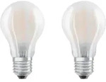 Osram LED STAR CLAS A100 10 W/4000K E27 2PACK LED-Lampe, Birnenform, Sockel...