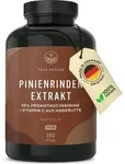 Pinienrindenextrakt Kapseln - 180 Kapseln &agrave; 660mg - mit 95% Proanthyocyanidine...