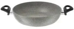 Ferrara Deep II 24 CM antihaftbeschichtete Granit-Bratpfanne - Grau