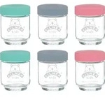 Kilner 65025017, Beh&auml;lter, Rund, 0,19 l, Mehrfarbig, Transparent, Glas, 139 mm -