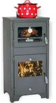 Kaminofen mit Backfach und Herdplatte Ever 2 Holzofen 7,85 kW Kamin Ofen Holz
