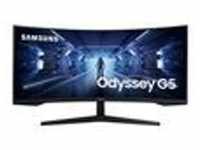 Gaming-Monitor Odyssey G5 G55T, Schwarz, 34 Zoll, Ultra WQHD, Curved, VA, 165 Hz, 1
