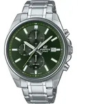 Casio Herrenuhr EFV-610D-3CVUEF Silber Gr&uuml;n - Silber/Gr&uuml;n