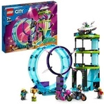 LEGO 60361 City Stuntz Ultimative Stuntfahrer-Challenge, 3in1 Stunts f&uuml;r 1 oder 2