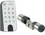 SecuEntry Set ENTRYeasy 7601 PIN Farbe schwarz Edelstahl