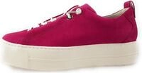 Paul Green Damenschuhe Schn&uuml;rschuhe Sportive Sneaker high Rosa Freizeit,