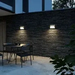 Nordlux, Wandleuchte Pontio 27 Kompakt 50W IP54, Schwarz - Schwarz