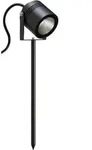 LCD Erdspie&szlig;strahler LED Schwarz 15W Warmweiss IP65 50x9,5cm 5014 - Schwarz