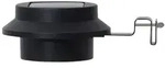 Star Trading 480-52-1 LED-Solar-Wandleuchte "Fency" schwarz, Kunststoff, ca. 12x6 cm,