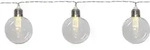 LED Lichterkette CHANIA - Solar - 8 warmwei&szlig;e LED - L: 245cm - Lichtsensor - Outdoor