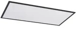 Lindby LED-Panel Nelios, 120 x 60 cm, 4000K, schwarz, Metall - Schwarz