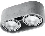 Deckenleuchte BASIC 2 Beton 2xGU10/ES111 10W Beton 9x14x27cm Sollux Lighting
