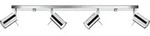 Deckenleuchte RING 4L chrom 4xGU10 10W Stahl 16x6x80cm Sollux Lighting