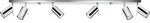 Deckenleuchte RING 6L chrom 6xGU10 10W Stahl 16x6x118cm Sollux Lighting
