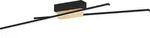 PANAGRIA Wand-/Deckenleuchte Lampe Beleuchtung - L93,5 x B7,5 x H11 cm - schwarz,