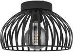 EGLO Deckenlampe Mogano 3, Deckenleuchte im monochromen Design, Wohnzimmerlampe aus