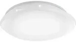 SILERAS-Z Wand-/Deckenleuchte Lampe Beleuchtung - H6 x &Oslash;60 cm - wei&szlig; - 3X11W inkl.