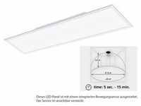 LED Deckenleuchte SALOBRENA-M weiß L:119,5cm B:29,5cm H:5cm mit Bewegungssensor und