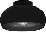 MOGANO 2 Wand-/Deckenleuchte Lampe Beleuchtung - H17,5 x &Oslash;28 cm - schwarz - 1X40W
