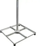 PremiumX Balkonst&auml;nder 4x 30x30cm Stahl Mast SAT Flachdachst&auml;nder