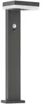 Lindby Laira LED-Solar-Sockelleuchte, 50 cm - Schwarz
