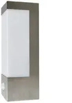 Lindby LED-Au&szlig;enwandleuchte Severina, 25 cm, Sensor, Stahl - Silber/Grau