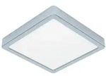 Eglo 900651 FUEVA 5 LED Aufbauleuchte 17W 210x210mm Chrom Weiss Warmweiss IP44 -