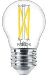 Philips Filament-Kerzenlampe, P45 E27, transparent, 25 W, 2,5 W, 25 W, E27, 340 lm,