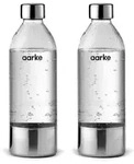 AARKE PET Wasserflasche, Karbonisiererflasche, Edelstahl, Transparent, PET,