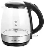 Emerio WK-125145, 1,2 l, 2200 W, Schwarz, Silber, Transparent, Wasserstandsanzeige,