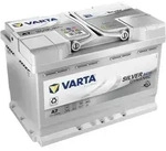 VARTA SILVER Dynamic AGM A7 Starterbatterie 12V 70Ah 760A/EN f&uuml;r Auto LKW...