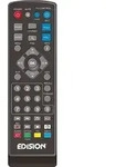 Edision RCU 1 Learn Fernbedienung f&uuml;r diverse Edision Receiver - Schwarz