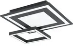 SAVATARILA-Z Wand-/Deckenleuchte Lampe Beleuchtung - L45 x B45 x H7cm - schwarz -